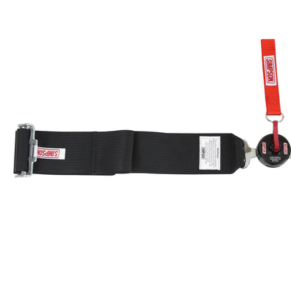 Simpson 29102Bkh Lcl 62" Lap Fm 5-Point Pu Harness
