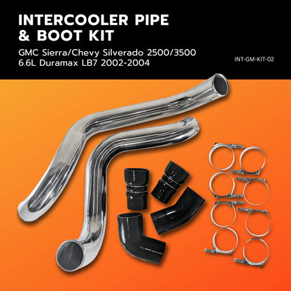 GM Duramax LB7 - Intercooler Pipe & Boot Kit (2002-2004)