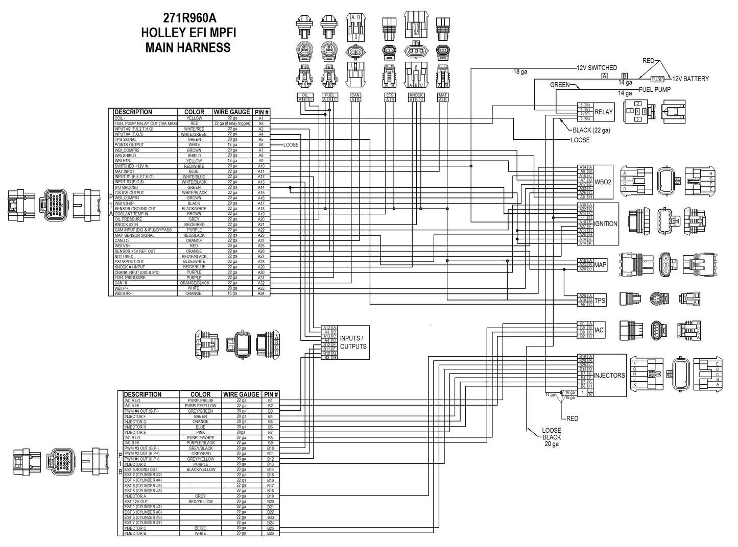 HP EFI Universal MPI Retrofit Kits