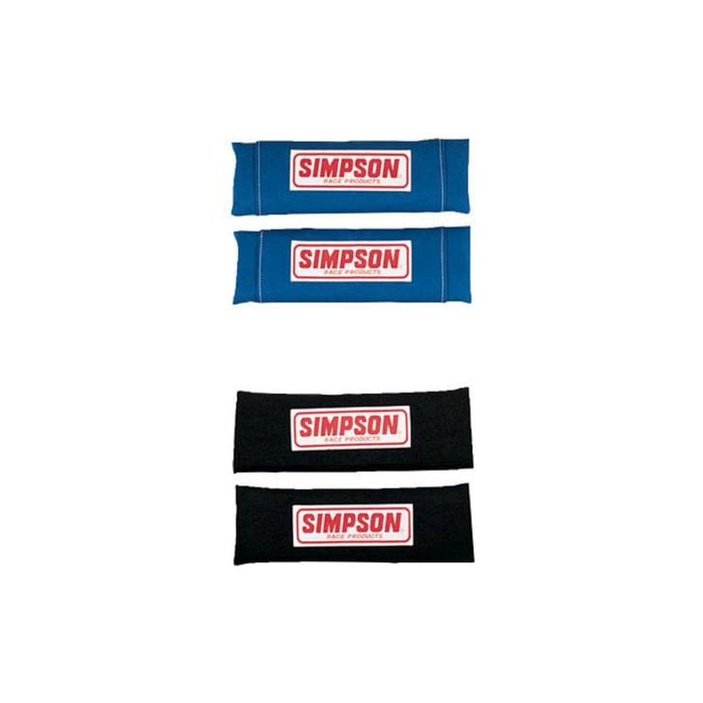 Simpson Racing Nomex® Harness Pads - Black