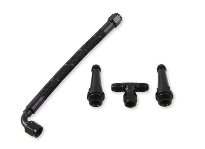 Sniper EFI Stealth 4150 Braided Fuel Crossover Kit
