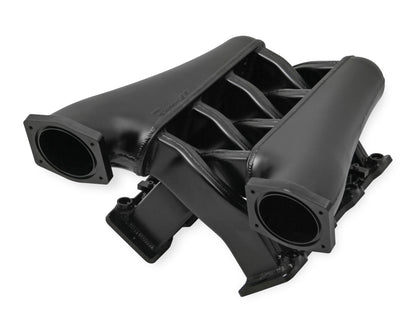 Sniper EFI Fabricated Intake Manifold Dual Plenum 92mm LS3/L92, Rail Kit - Blk