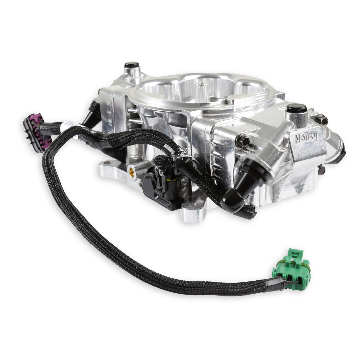 Holley EFI Terminator X Stealth 4150 2x4 - Shiny