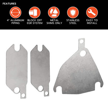 GM LML Duramax 6.6L - EGR Delete Shim Kit (2011-2016)