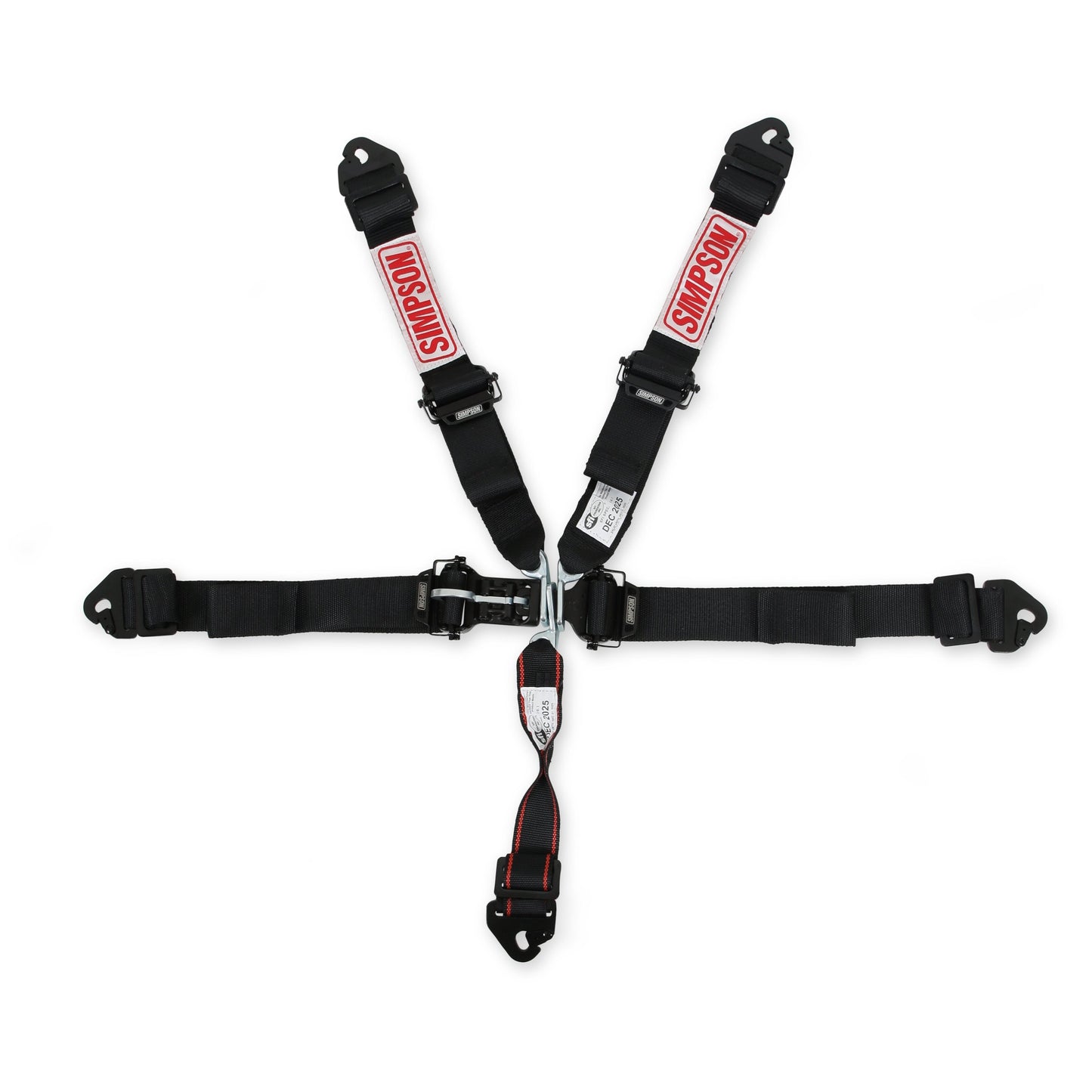 Simpson Latch & Link Sfi Harness 2" Double Pull Down Sfi 16.1