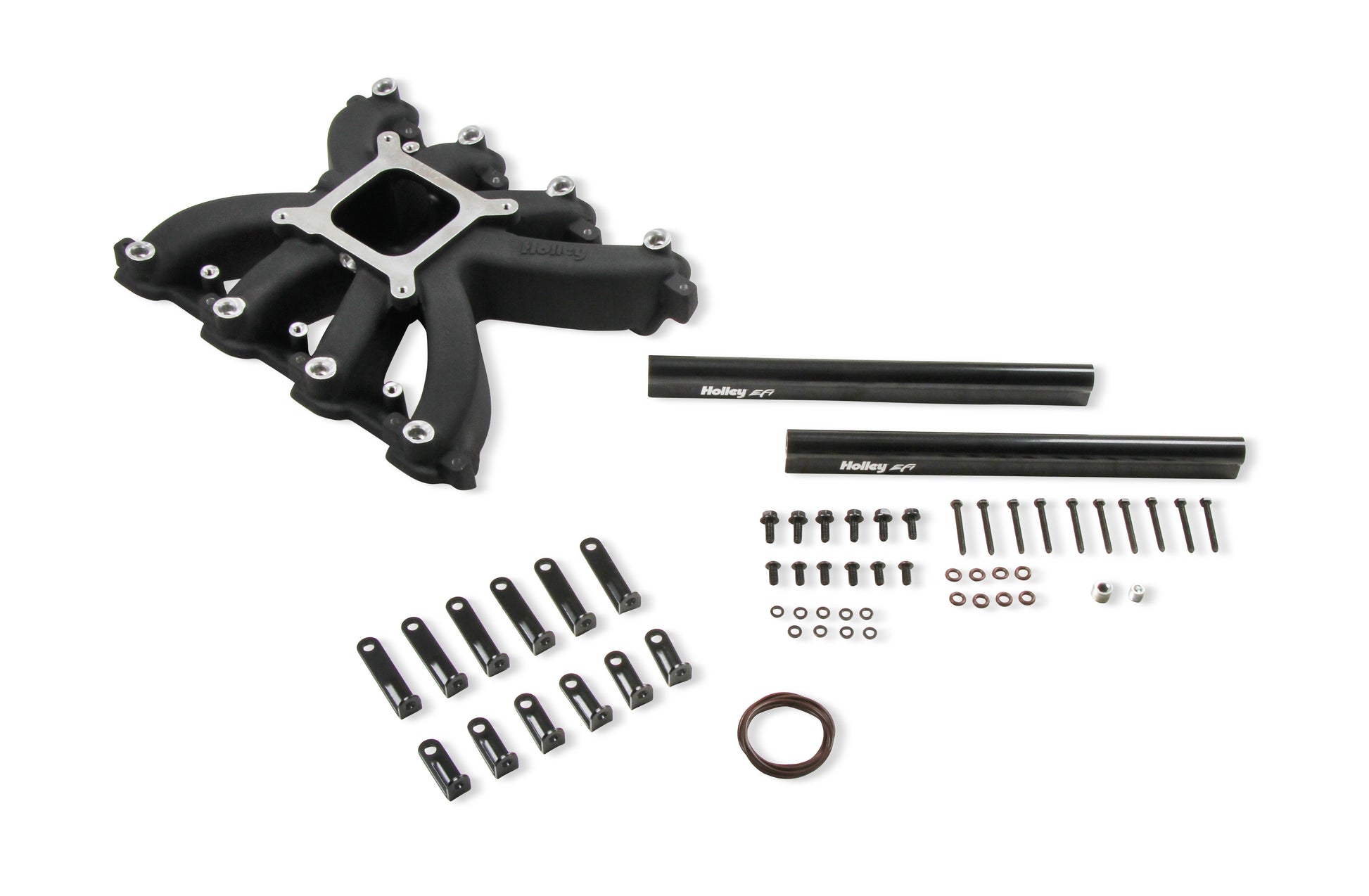 Holley Single Plane EFI Intake - GM LS7-Black
