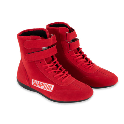 Simpson Racing Hightop Shoes - Black
