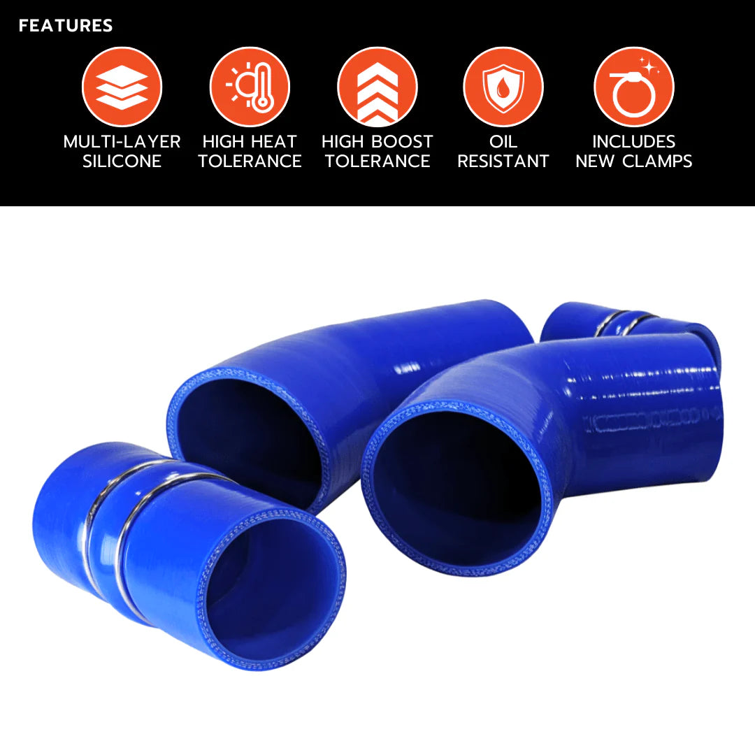 2004.5–2005 GM Duramax 6.6L Silicone Intercooler Hose Kit