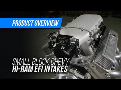 Holley Hi-Ram Intake - GM LS3/L92 - Black