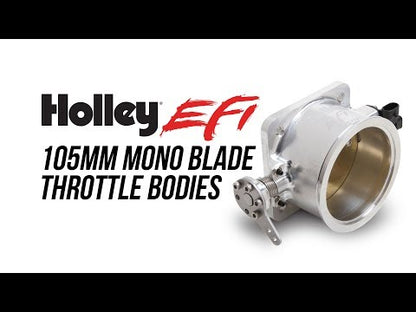 BILLET 105mm LS Throttle Body w/low RPM Taper