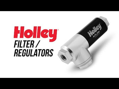 Holley EFI Diecast Filter Regulator -8AN