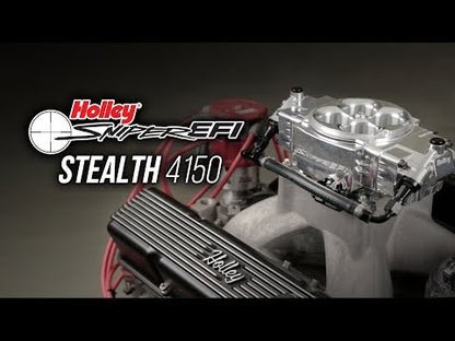 Holley Sniper Stealth 4150 - Shiny