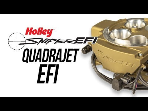 Holley Sniper EFI Quadrajet™ - Classic Gold