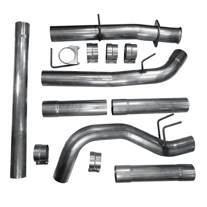 Ford Powerstroke 6.4L - 4" Downpipe Back Exhaust System (2008-2010)