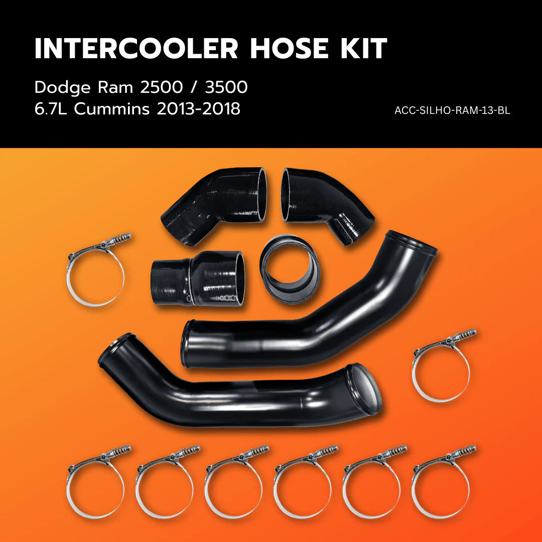 Ram Cummins 6.7L - Silicone Intercooler Hose Kit (2013-2018)