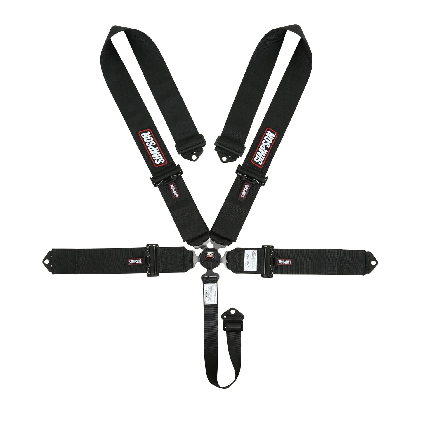 Simpson Racing 3" Camlock Harness - 55" - black
