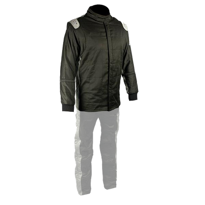 Simpson Racing Titan Driving Jacket - xl - black / pewter