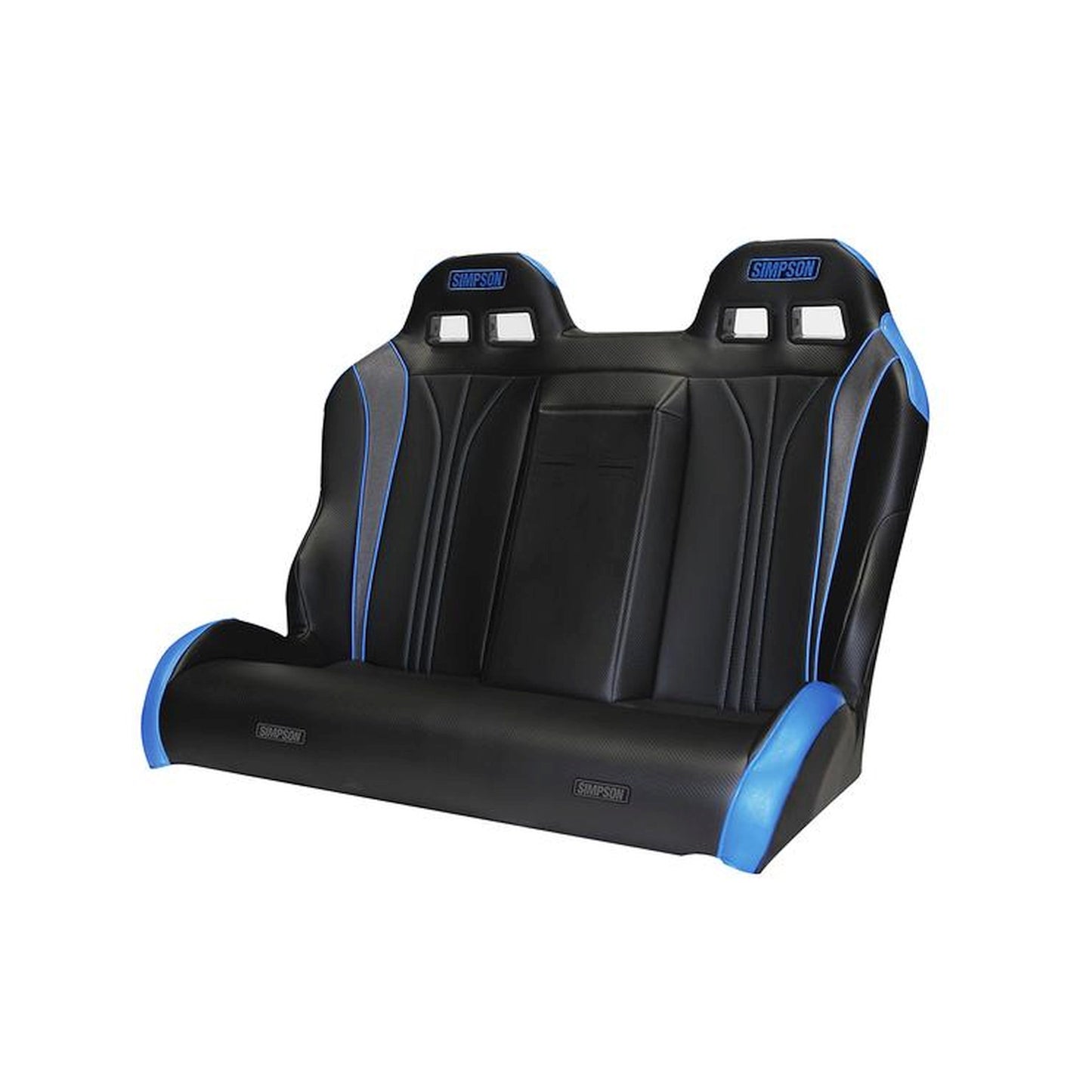 Simpson Vortex Ii Rear Bench Seat - black / black