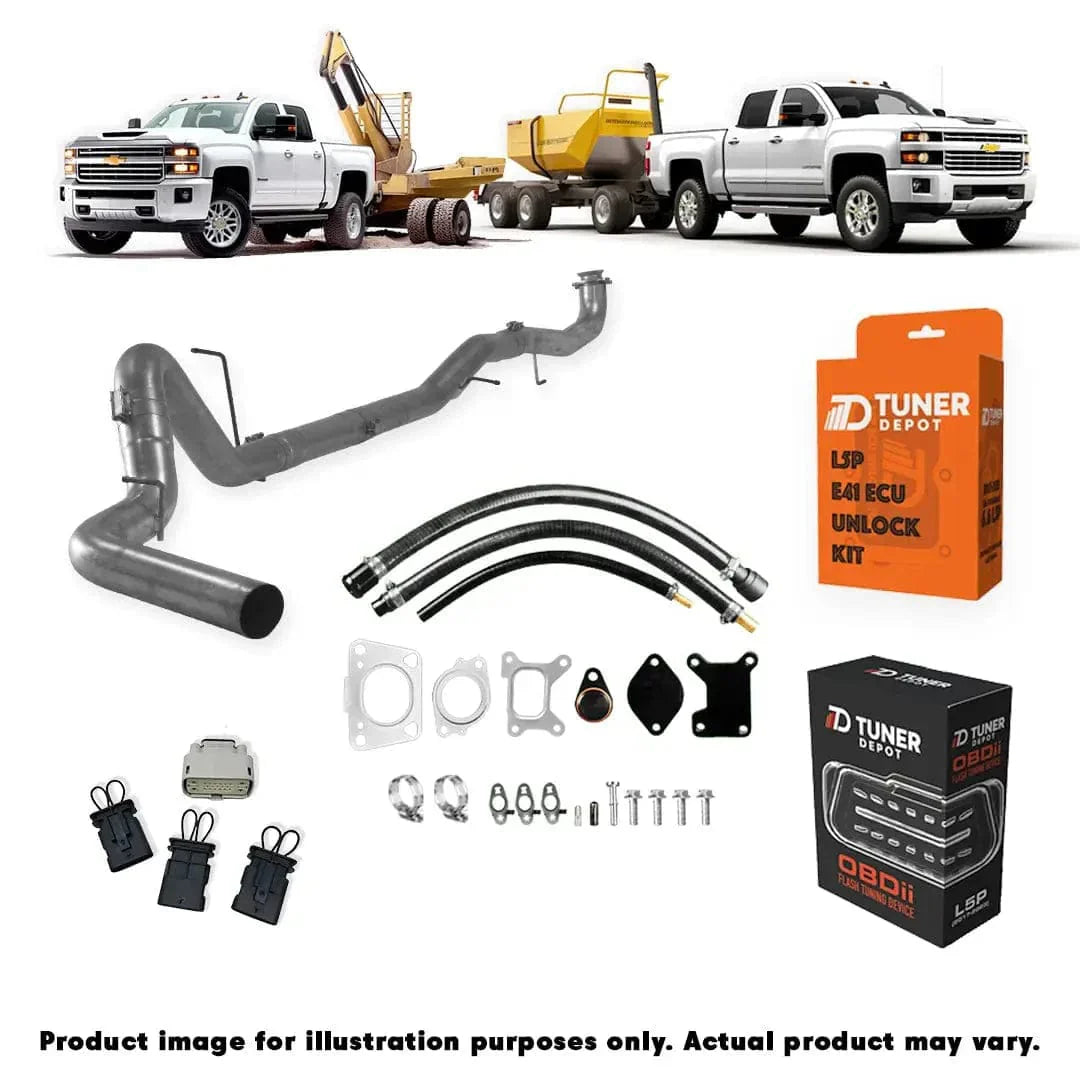 GM Duramax L5P – All-In-One DPF/DEF/EGR Delete Kit (2017-2023)