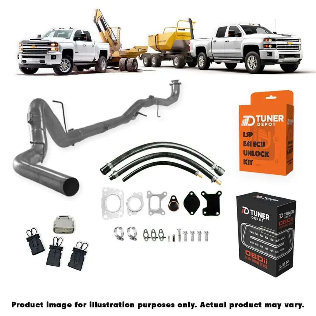 GM Duramax L5P – All-In-One DPF/DEF/EGR Delete Kit (2017-2023)