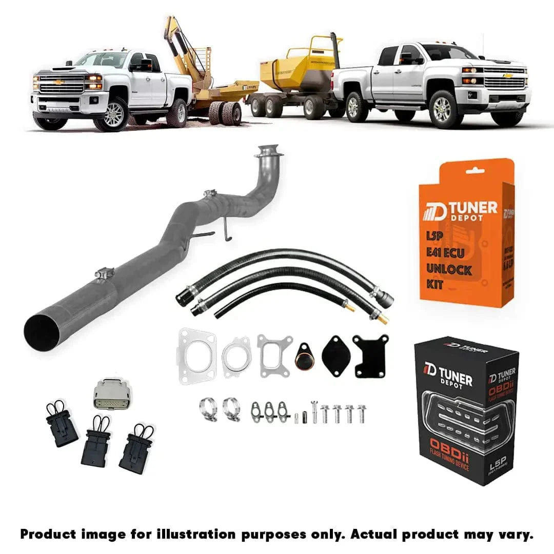 GM Duramax L5P – All-In-One DPF/DEF/EGR Delete Kit (2017-2023)