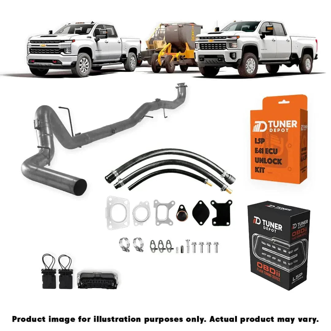 GM Duramax L5P – All-In-One DPF/DEF/EGR Delete Kit (2017-2023)