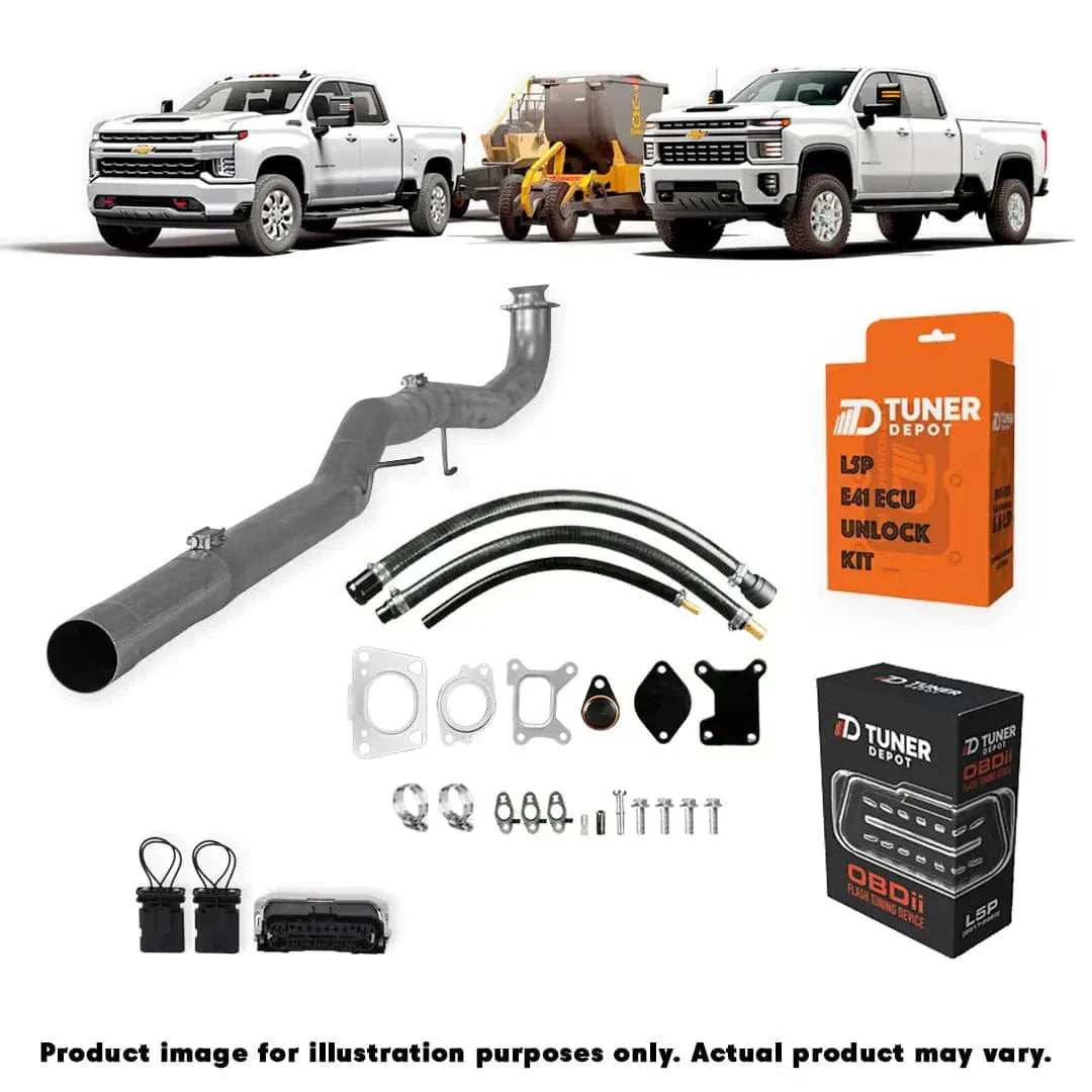 GM Duramax L5P – All-In-One DPF/DEF/EGR Delete Kit (2017-2023)