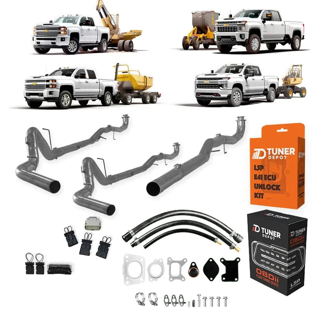 GM Duramax L5P – All-In-One DPF/DEF/EGR Delete Kit (2017-2023)