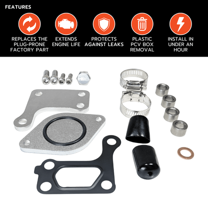 GM Duramax 2.8L LWN - EGR Delete Kit (2016-2022)