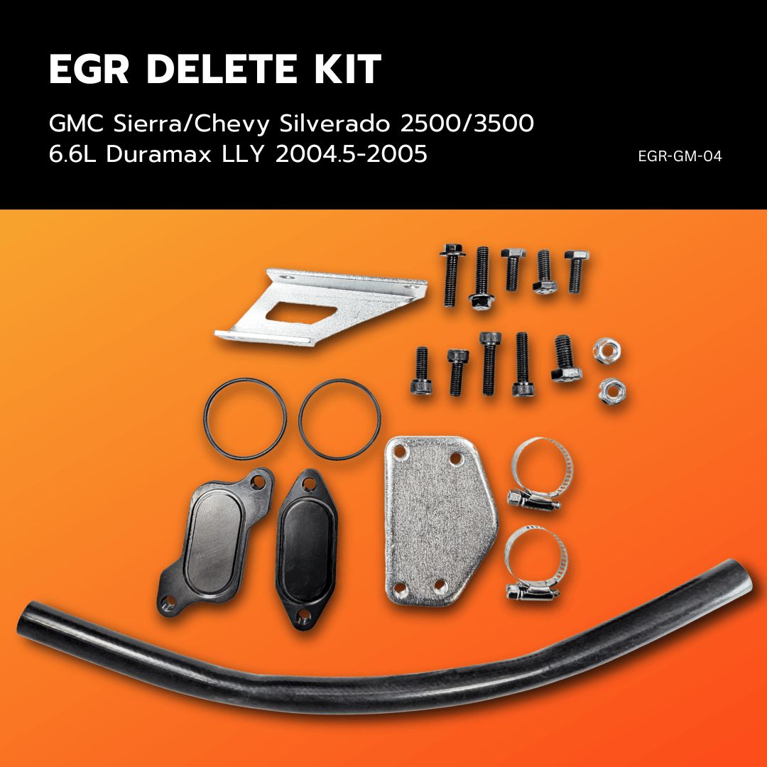 GM Duramax LLY 6.6L - EGR Delete Kit (2004.5-2005)