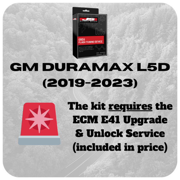 GM Duramax - OBD2 Flash Emissions-On Tuning Kit (2001-2023)