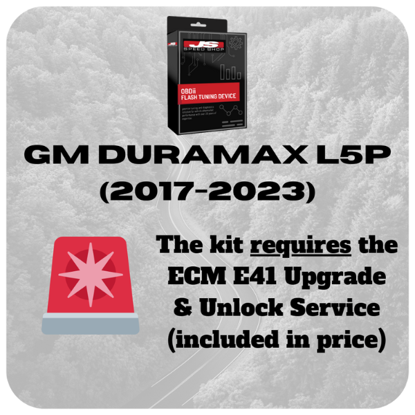GM Duramax - OBD2 Flash Emissions-On Tuning Kit (2001-2023)
