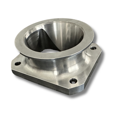 CNC Made | Turbo Flange T4 to 3-Inch V-Band | Precision Exhaust Adapter for High-Performance Builds