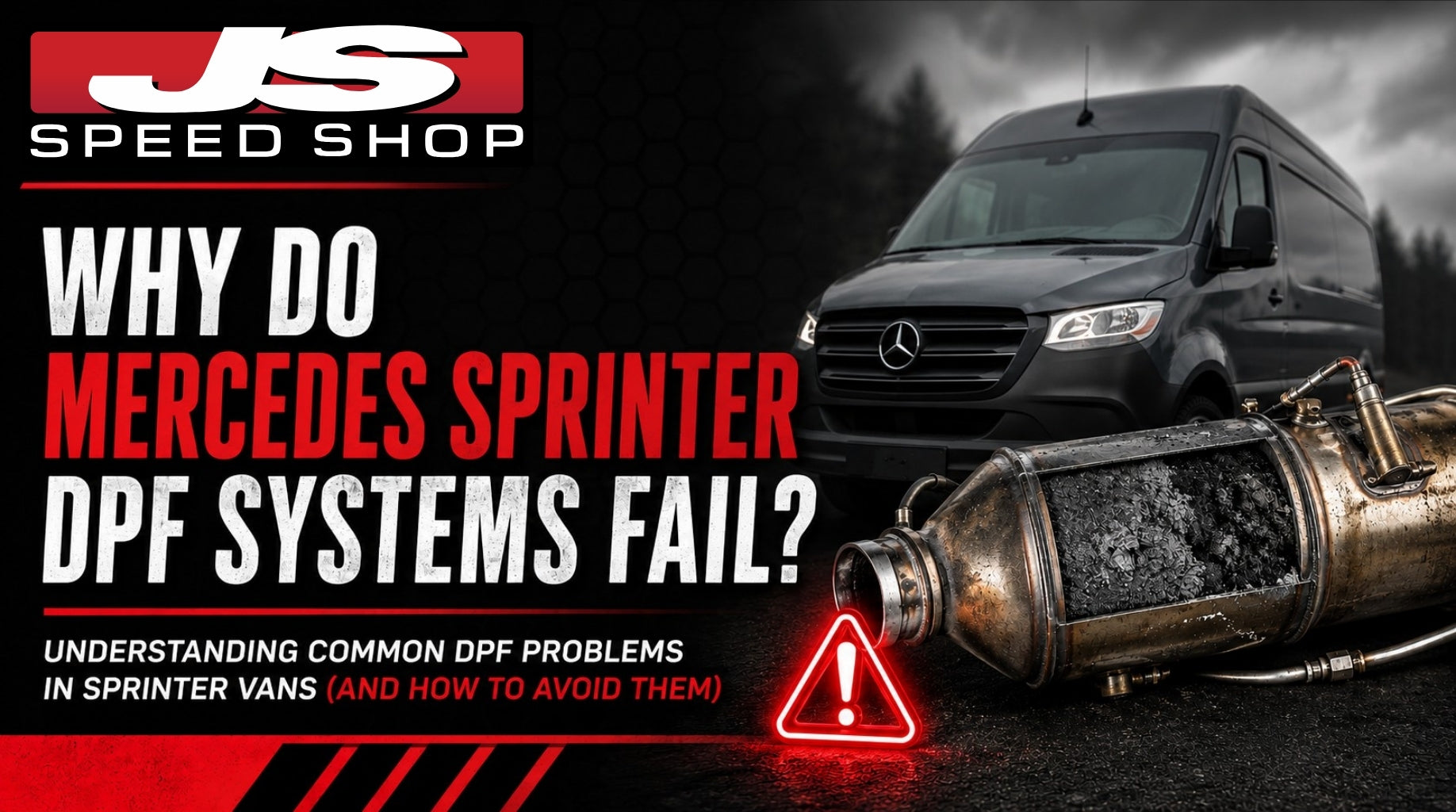 Why do Mercedes Sprinter DPF systems fail?