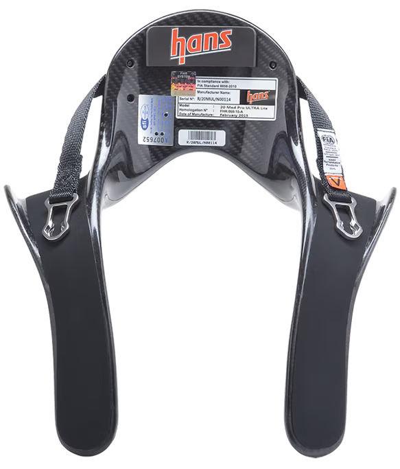 Head and Neck Restraints for Race Safety