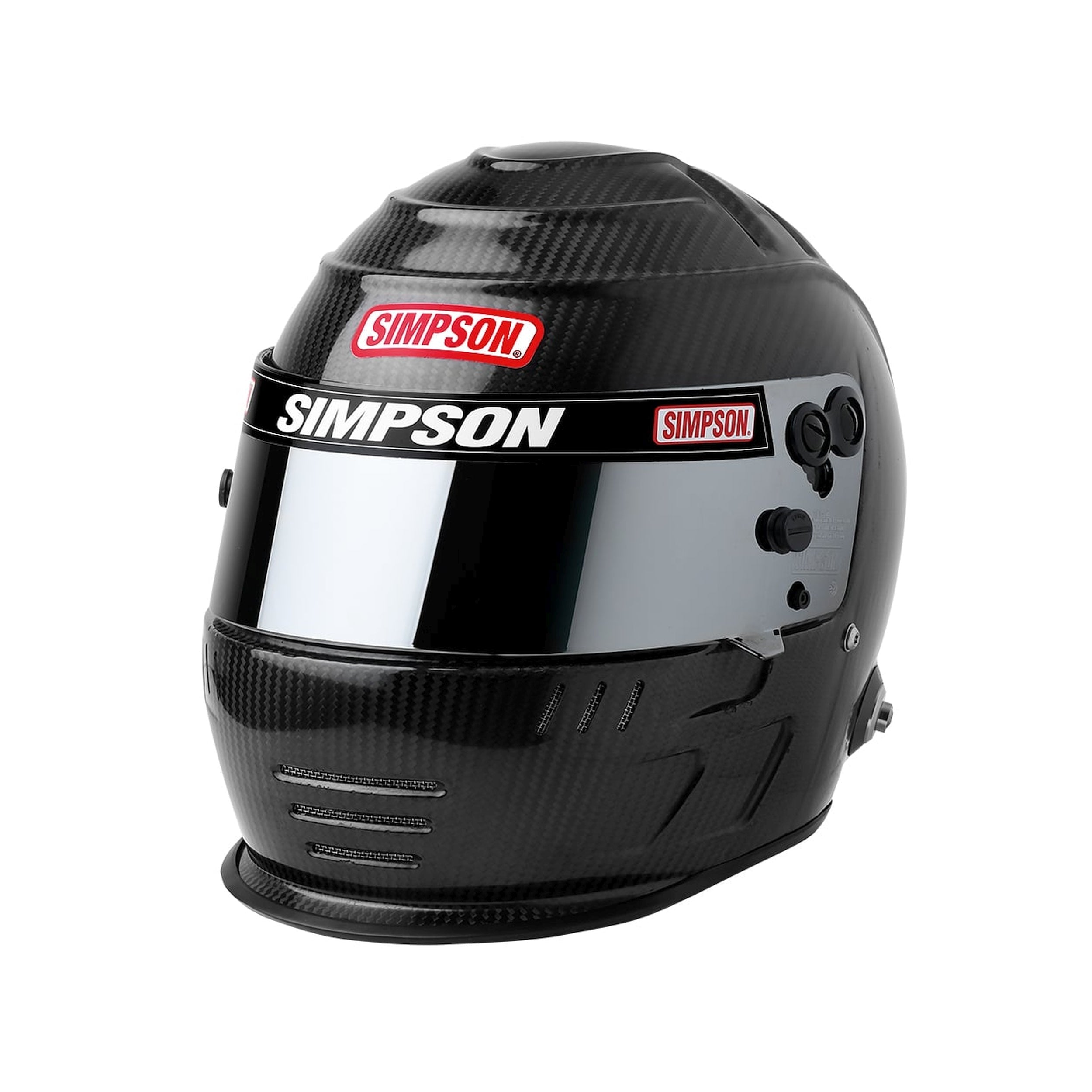 Simpson Racing Sa2020 Carbon Speedway Shark Racing Helmet