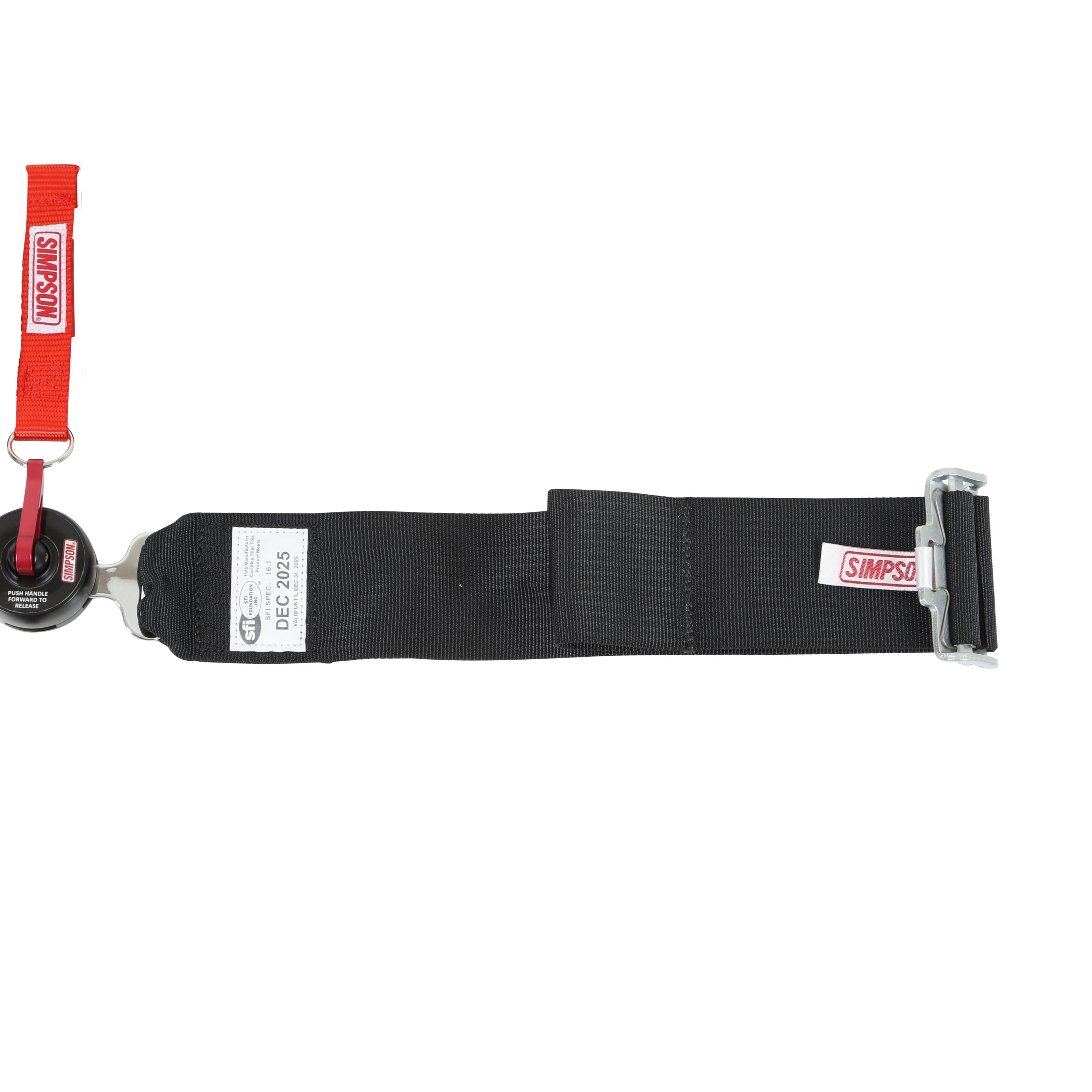 Simpson 29102Bkh Lcl 62" Lap Fm 5-Point Pu Harness