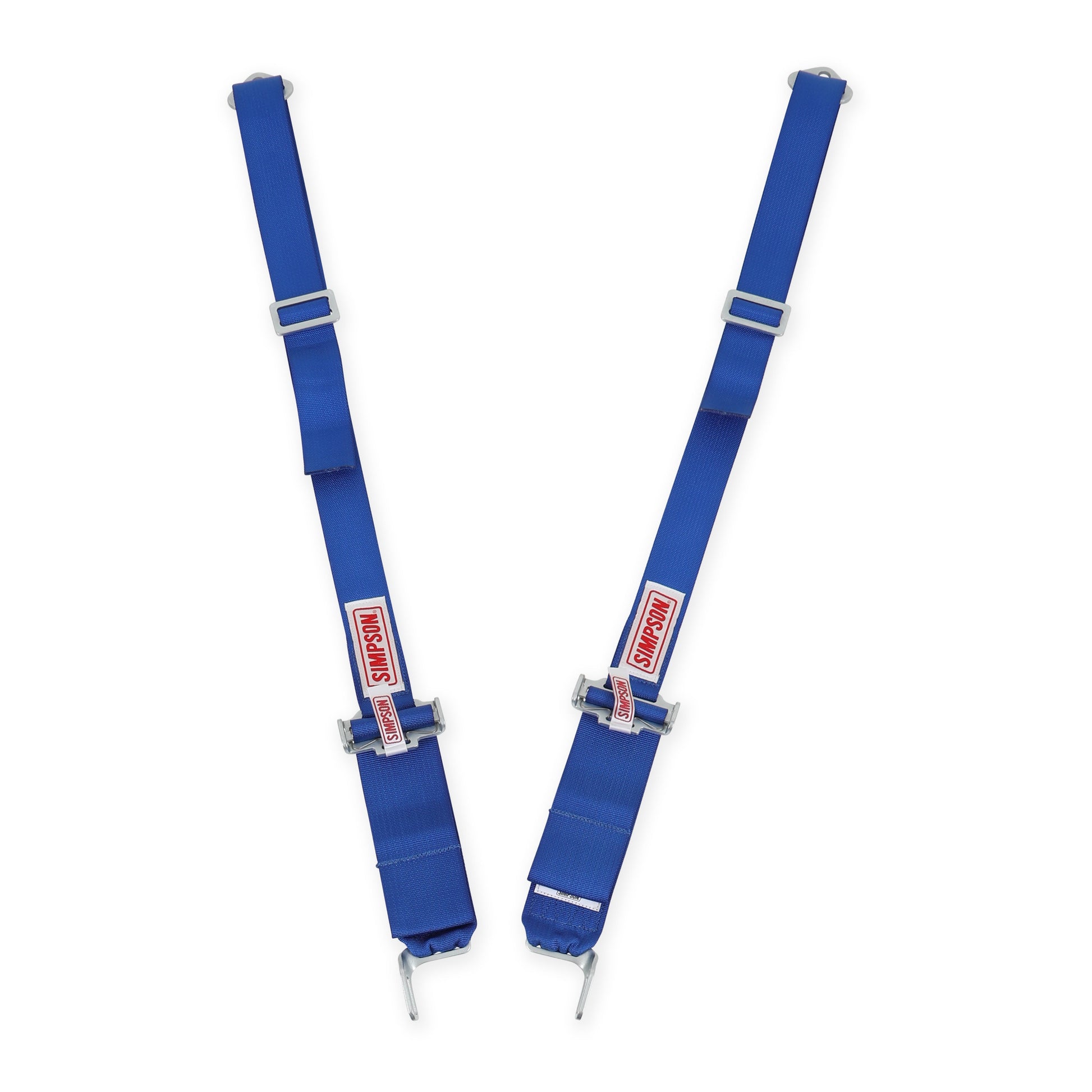 Simpson Racing Latch And Link Lap Bolt-In 5-Point Pull-Down Harness - Blue