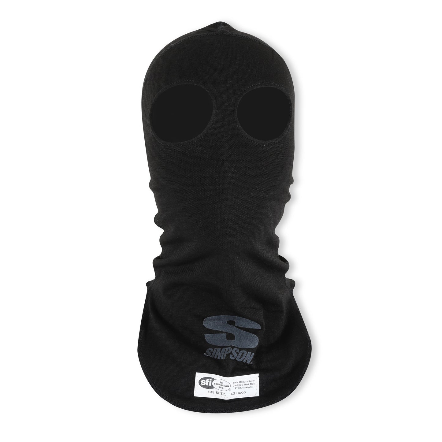 Simpson Profit Headsock Dual Eye - Black