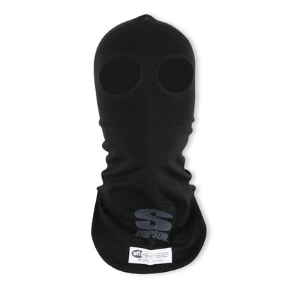 Simpson Profit Headsock Dual Eye - Black