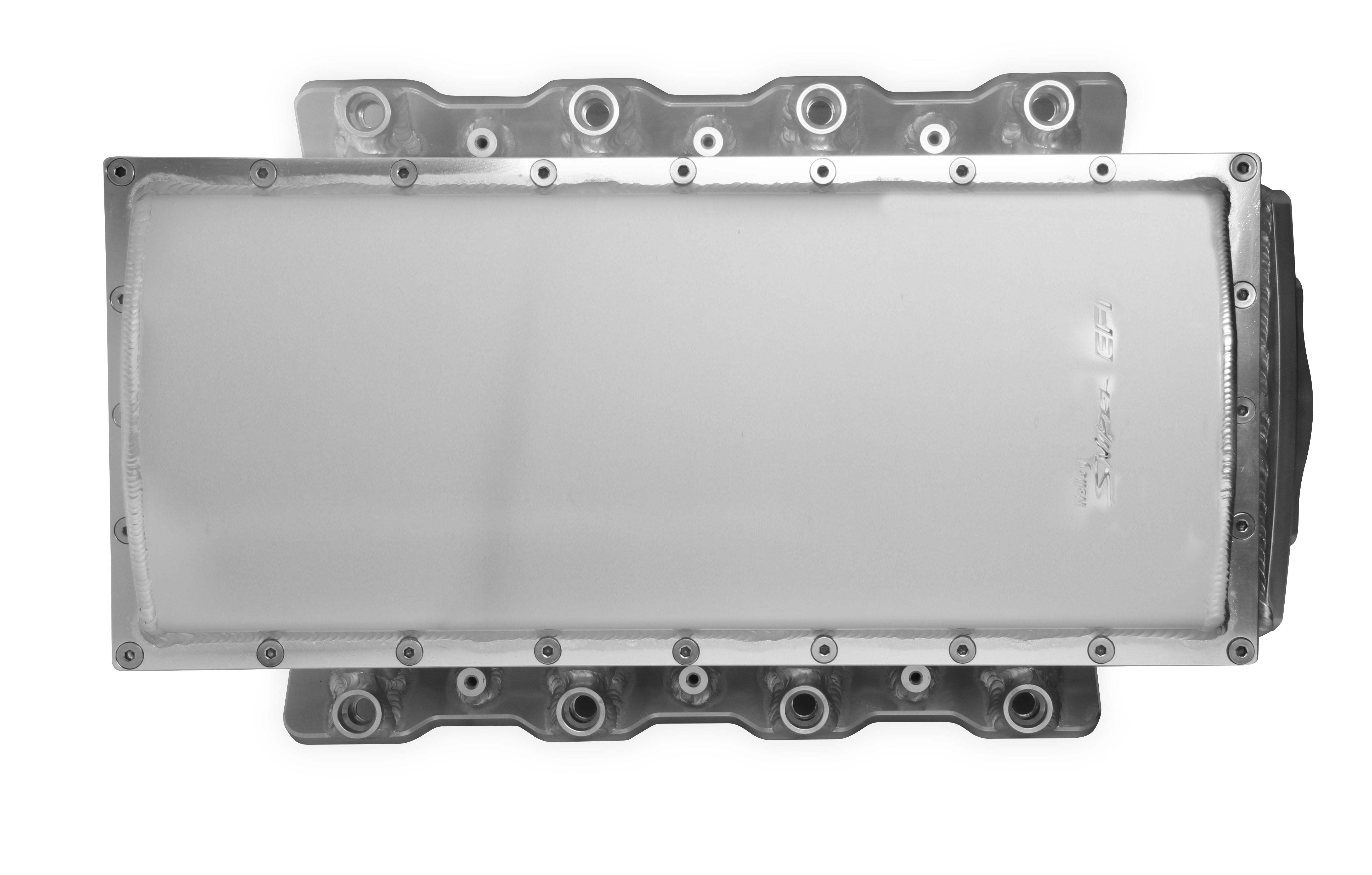 Sniper EFI Fabricated Race Series Intake Manifold - GM LS1/LS2/LS6 - Silver