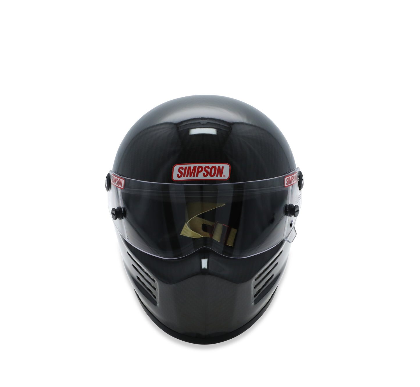 Carbon Bandit Racing Helmet No Vent - Carbon Fiber