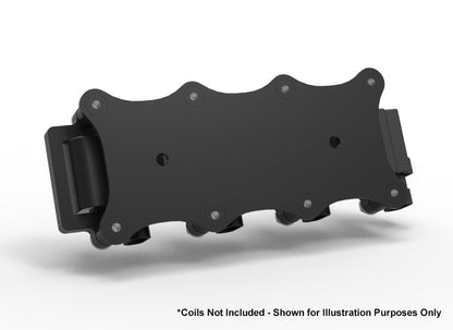 Holley EFI Igntion Coil Remote Relocation Bracket, Black Finish, Pair