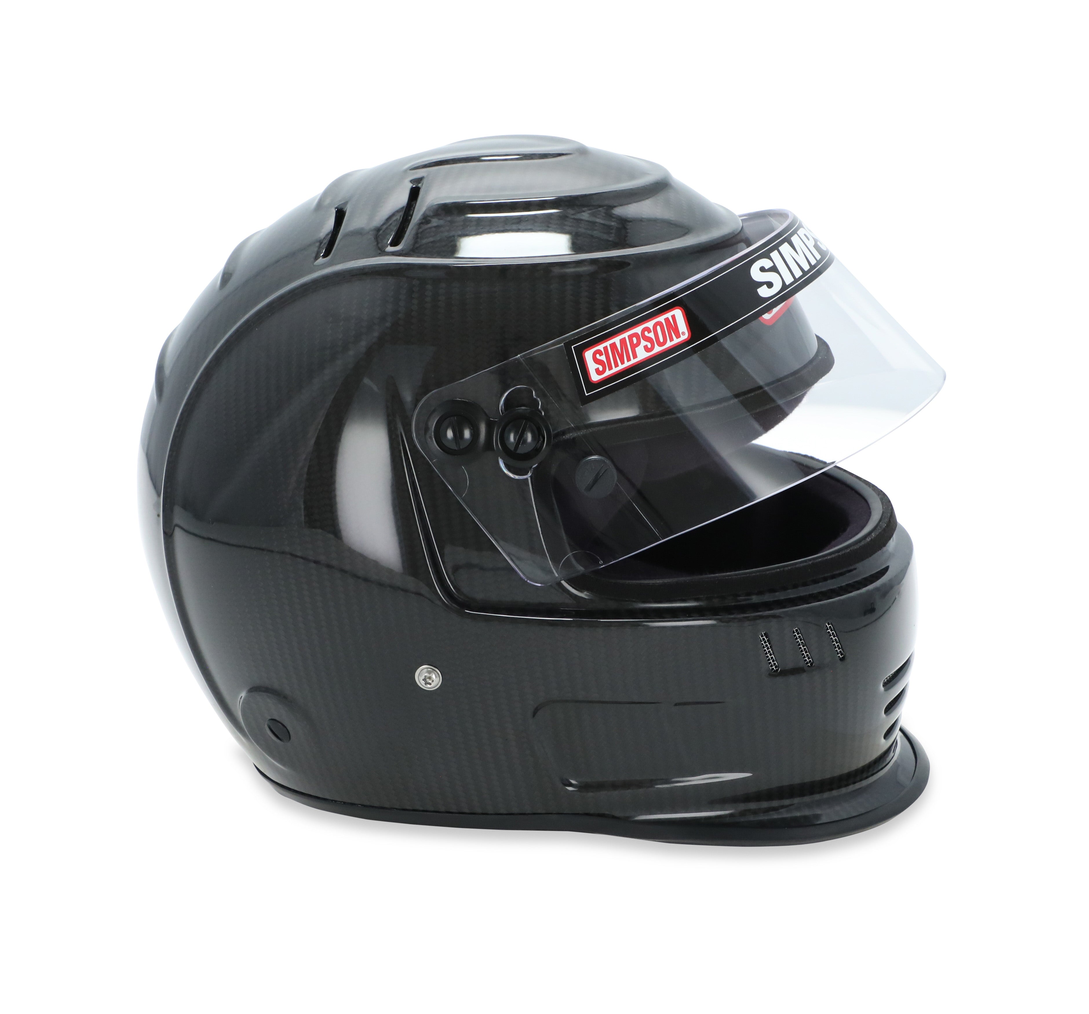 Simpson Racing Sa2020 Carbon Speedway Shark Racing Helmet