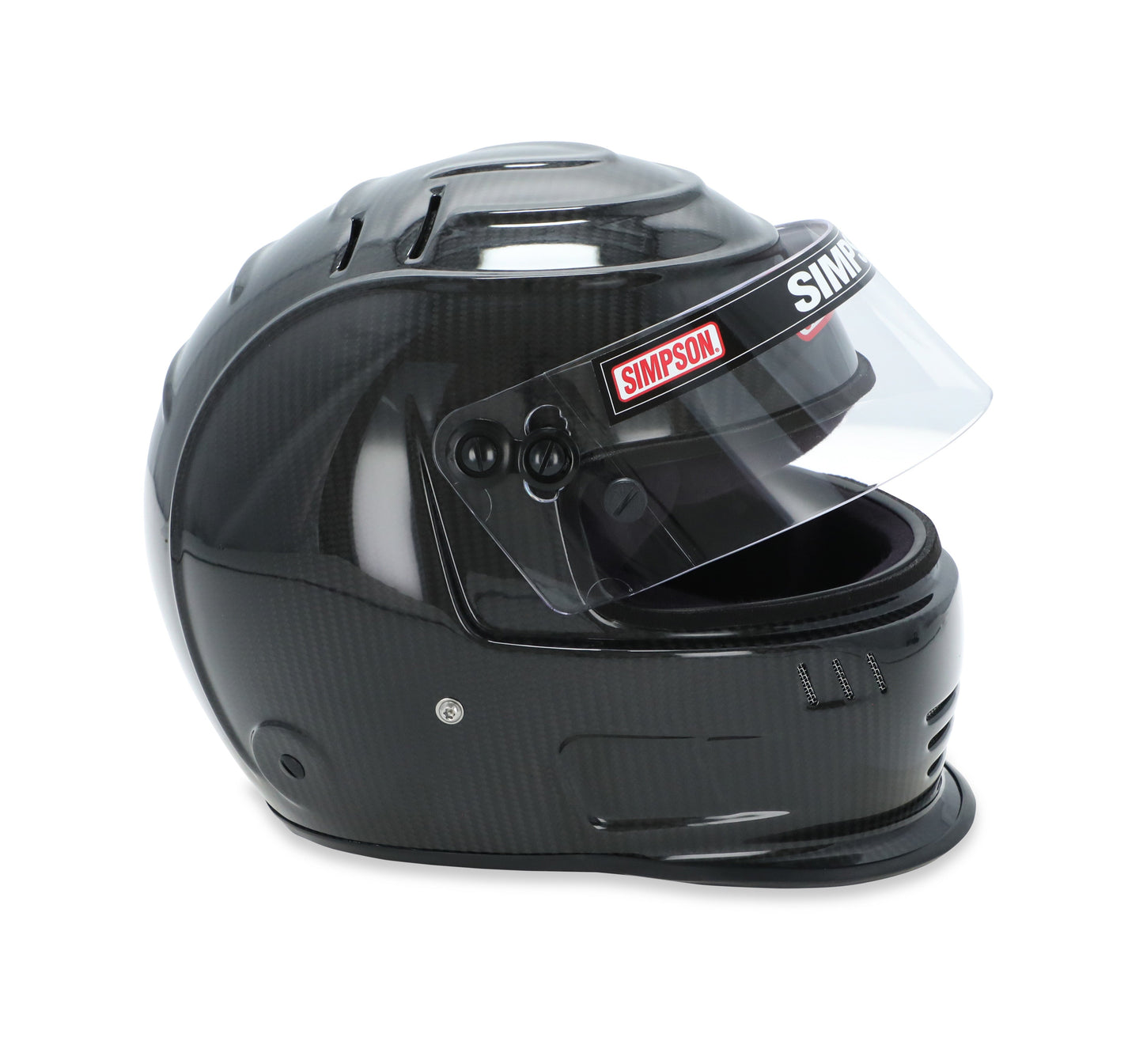 Simpson Racing Sa2020 Carbon Speedway Shark Racing Helmet