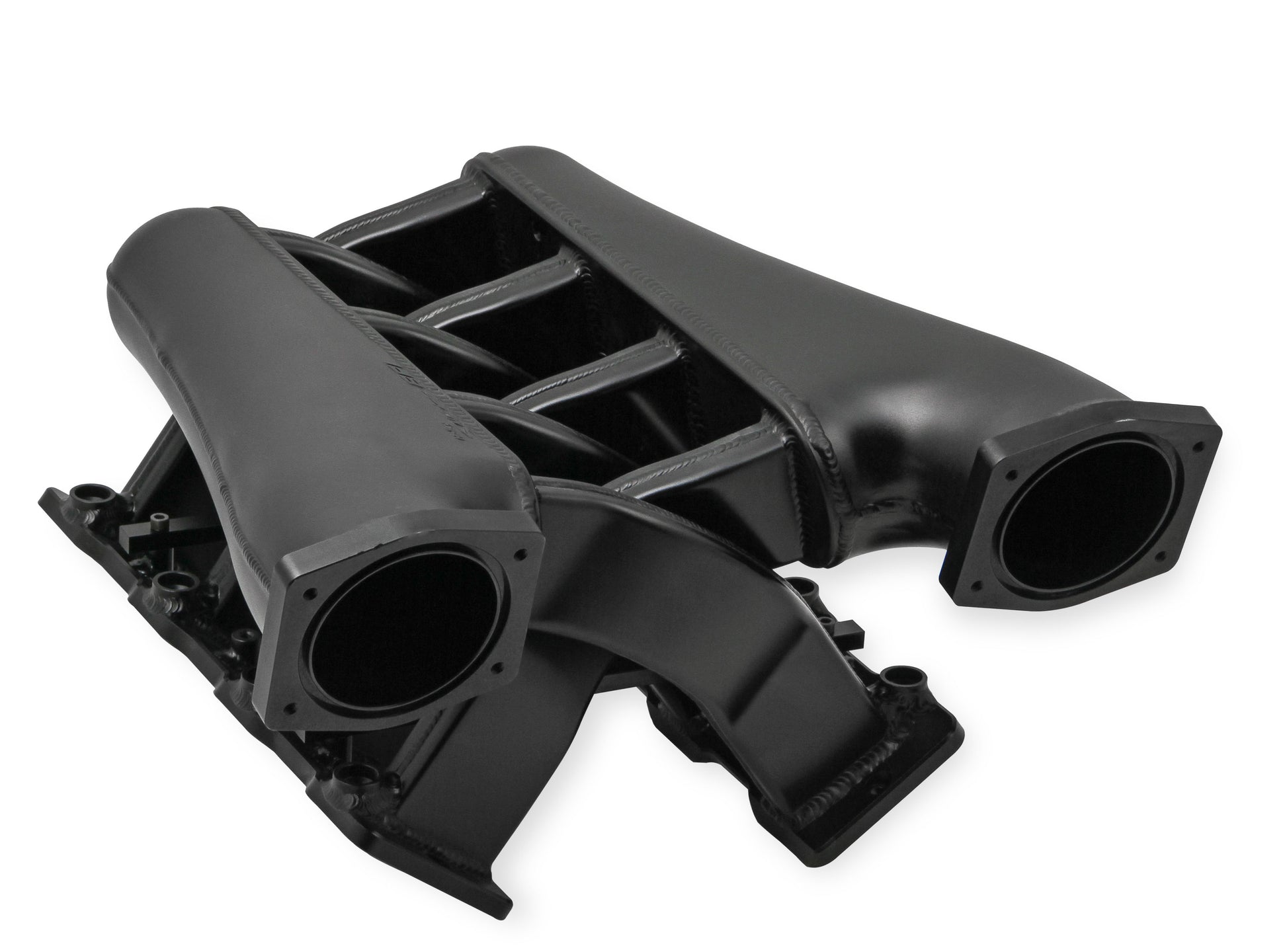 Sniper EFI Fabricated Intake Manifold Dual Plenum 92mm LS1/2/6, Rail Kit - Blk