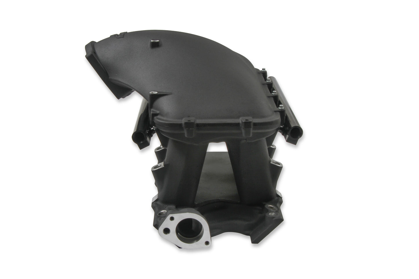 8.2" SBF Ford Hi-Ram EFI Manifold with Side Mount Top-Black
