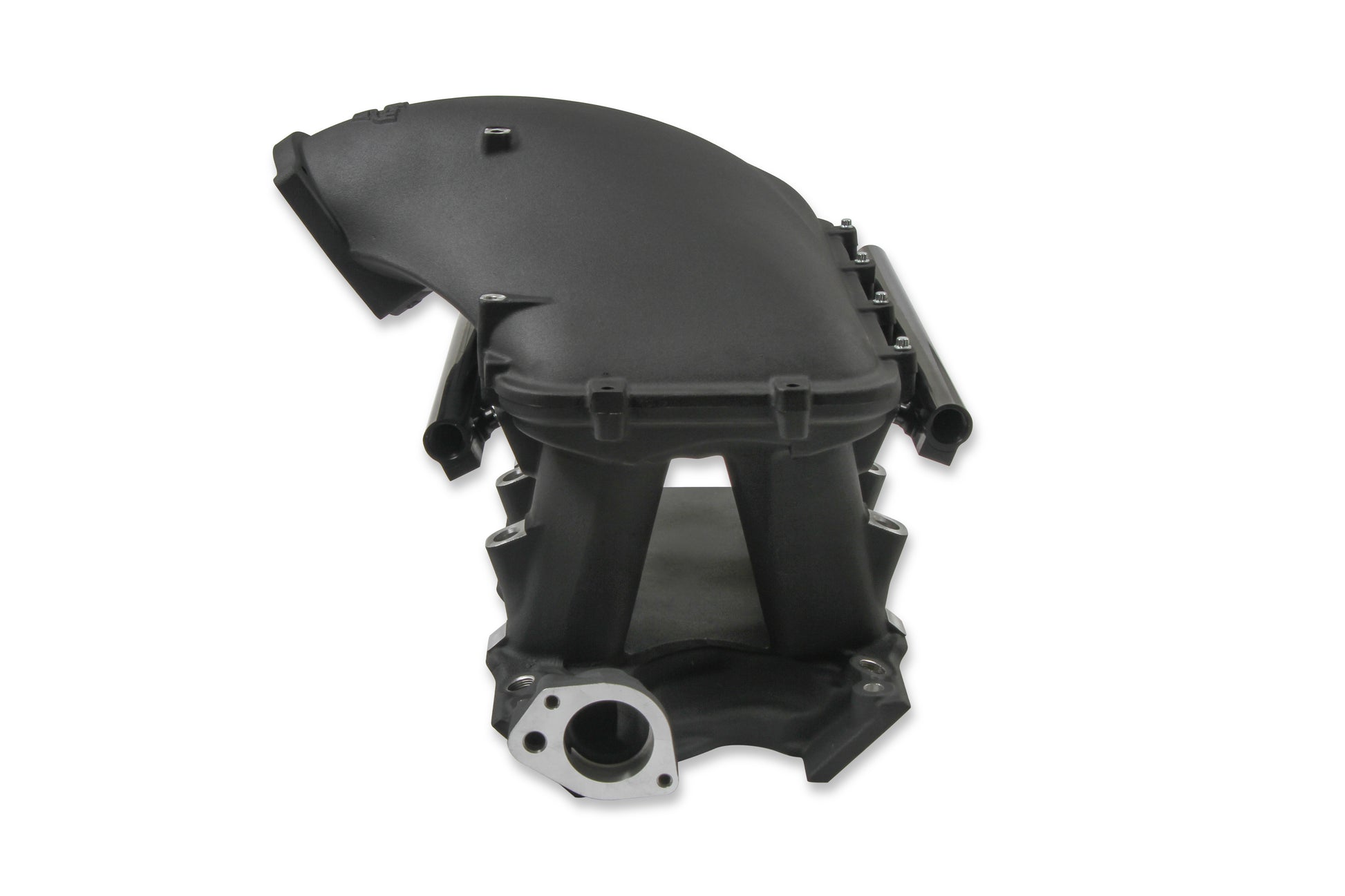 8.2" SBF Ford Hi-Ram EFI Manifold with Side Mount Top-Black