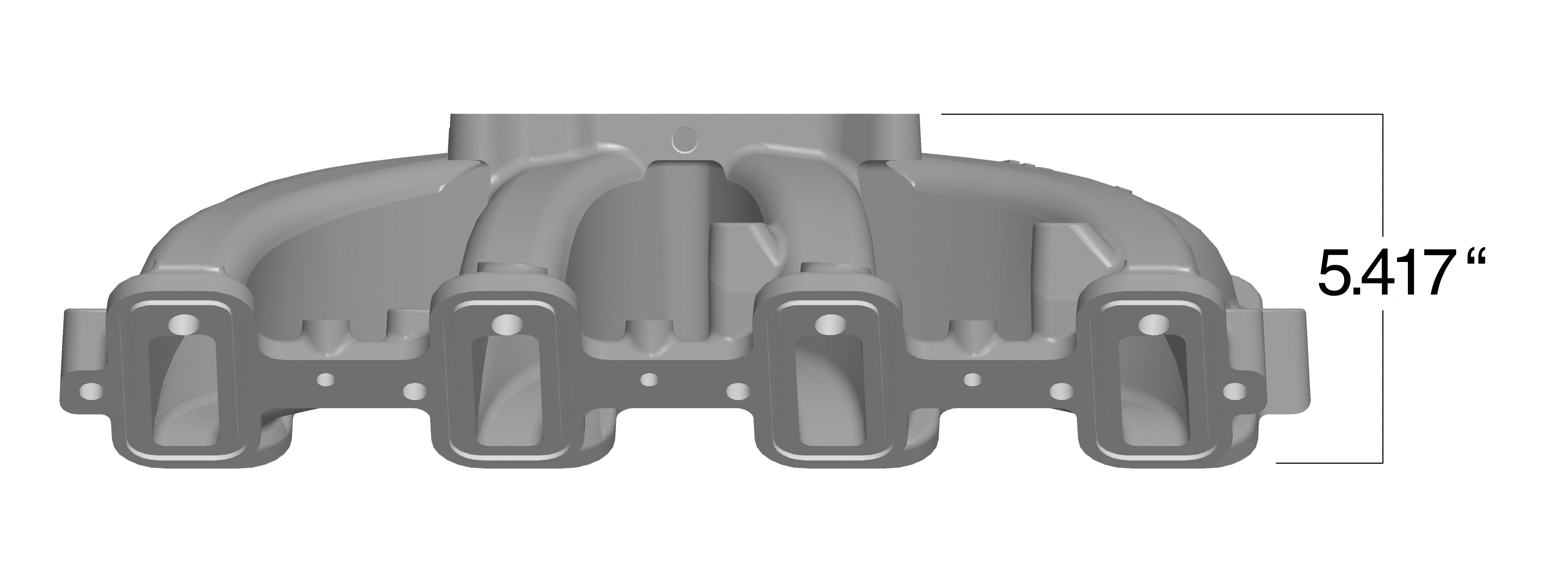Holley Single Plane EFI Intake - GM LS1/LS2/LS6