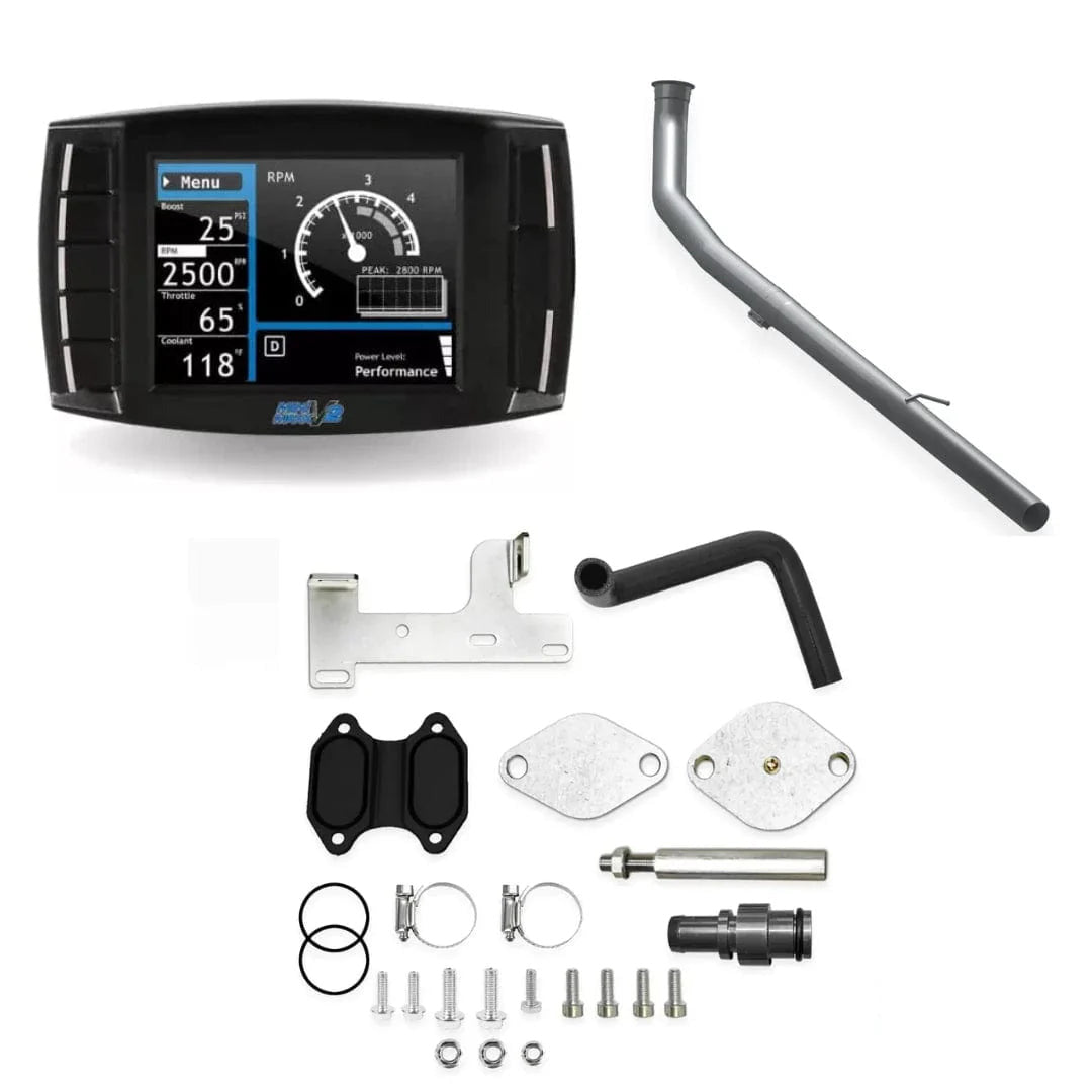 304 Stainless Cummins 6.7 2010-2012 DPF DEF Delete All in One Kit by Black Bandit